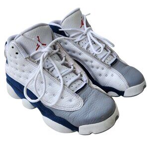 Air Jordan 13 Retro GS French Blue DJ3003-164 Boys Sneakers Shoes 4.5Y